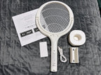 GeckoMan Rotating Head Electric Electric Fly Swatter Racket Rechargeable — image 5